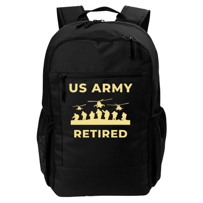 US Army Retired Veteran Gift Daily Commute Backpack