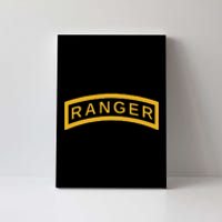 U.S A.R.M.Y Ranger Yellow Tab Vintage Airborne Veteran Soldier Canvas