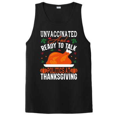 Unvaccinated And Ready To Talk Politics At Thanksgiving PosiCharge Competitor Tank