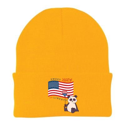 Usa America Sweet Land Liberty Animals Funny Gift Knit Cap Winter Beanie