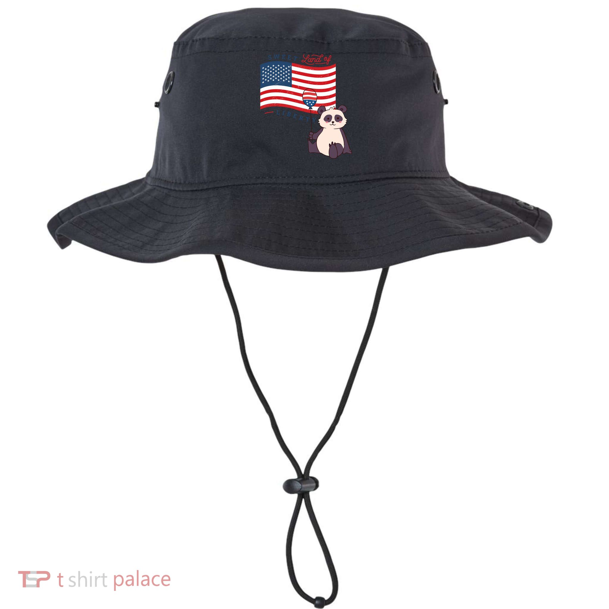 Usa America Sweet Land Liberty Animals Funny Gift Bucket Hat