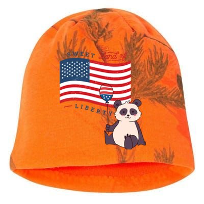 Usa America Sweet Land Liberty Animals Funny Gift Kati - Camo Knit Beanie