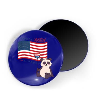 Usa America Sweet Land Liberty Animals Funny Gift Magnet
