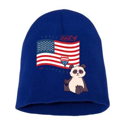 Usa America Sweet Land Liberty Animals Funny Gift Short Acrylic Beanie