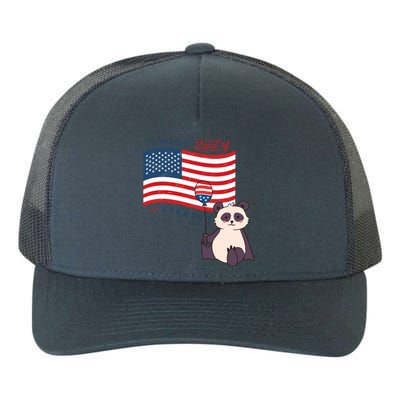 Usa America Sweet Land Liberty Animals Funny Gift Yupoong Adult 5-Panel Trucker Hat