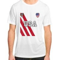 Usa America Soccer Jersey Red Blue Football Usa 2026 Adult ChromaSoft Performance T-Shirt