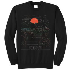 Utah Art Salt Lake City Ut Delicate Arch Bryce And Zion Sweatshirt