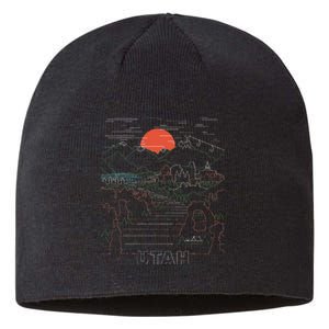 Utah Art Salt Lake City Ut Delicate Arch Bryce And Zion Sustainable Beanie