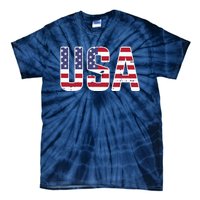 USA America Soccer Boys Girls Tie-Dye T-Shirt