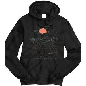 Utah Art Salt Lake City Ut Delicate Arch Bryce And Zion Tie Dye Hoodie