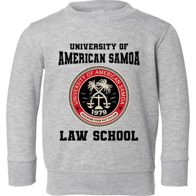 University American Samoa Law School Toddler Sweatshirt