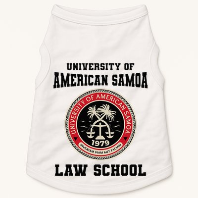 University American Samoa Law School Doggie Tank