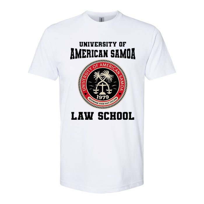 University American Samoa Law School Softstyle CVC T-Shirt