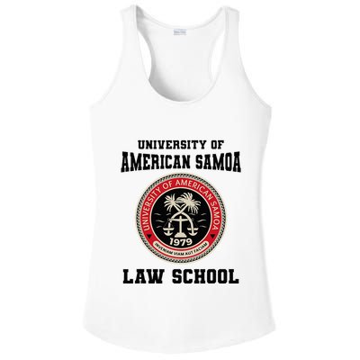 University American Samoa Law School Ladies PosiCharge Competitor Racerback Tank