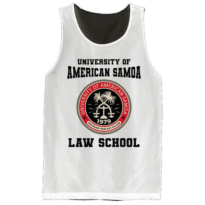 University American Samoa Law School Mesh Reversible Basketball Jersey Tank