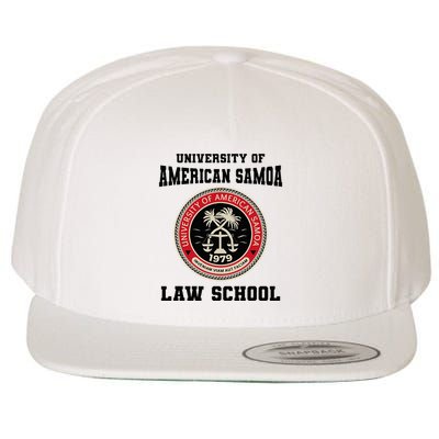 University American Samoa Law School Wool Snapback Cap