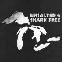 Unsalted And Shark Free Great Lakes Mi Michiganian Pride Gift Hat