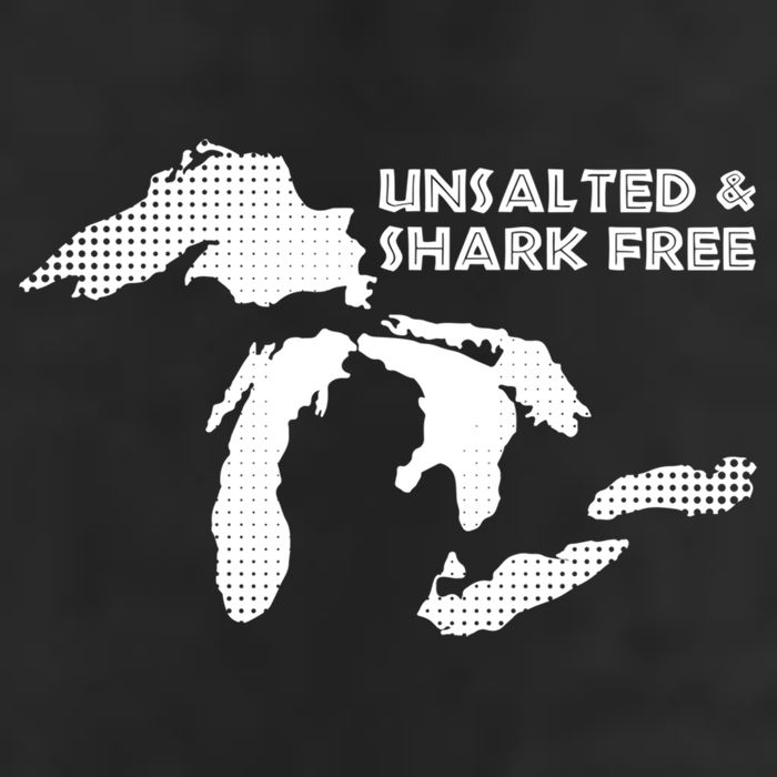 Unsalted And Shark Free Great Lakes Mi Michiganian Pride Gift Hat