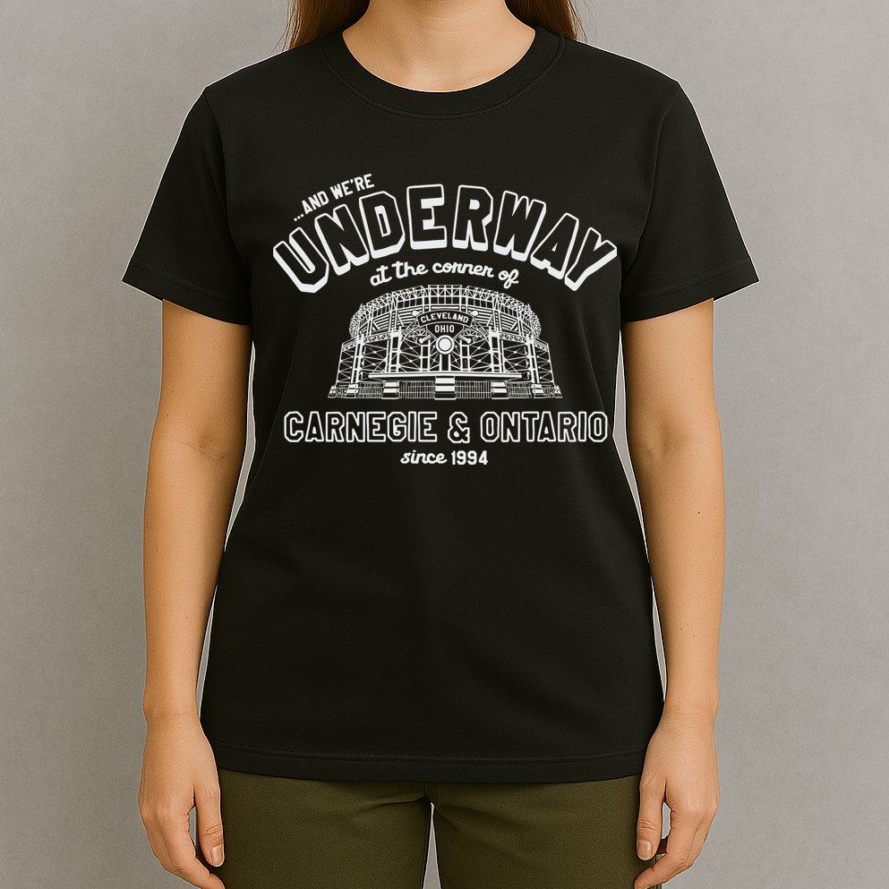 Underway At The Corner Of Carnegie & Ontario Since 1994 T-Shirt