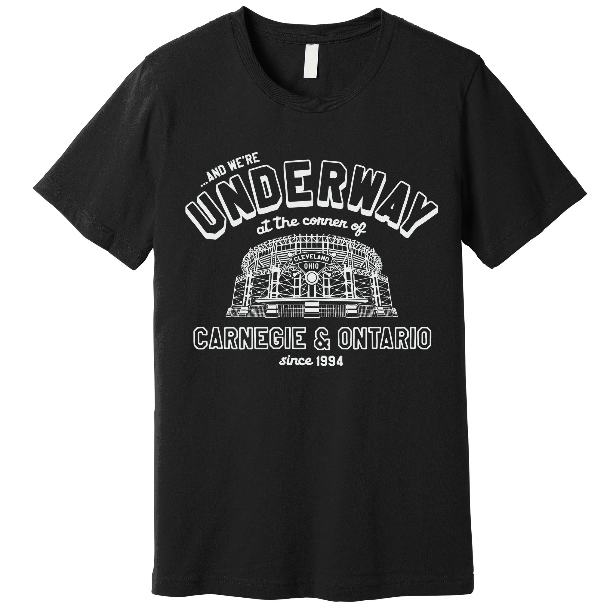 Underway At The Corner Of Carnegie & Ontario Since 1994 Premium T-Shirt