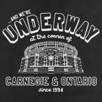 Underway At The Corner Of Carnegie & Ontario Since 1994 Hat