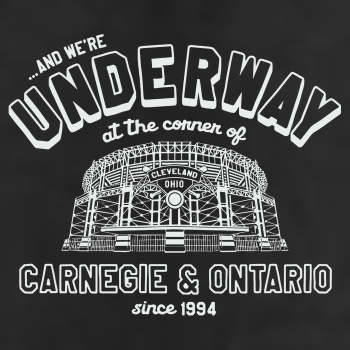 Underway At The Corner Of Carnegie & Ontario Since 1994 Hat