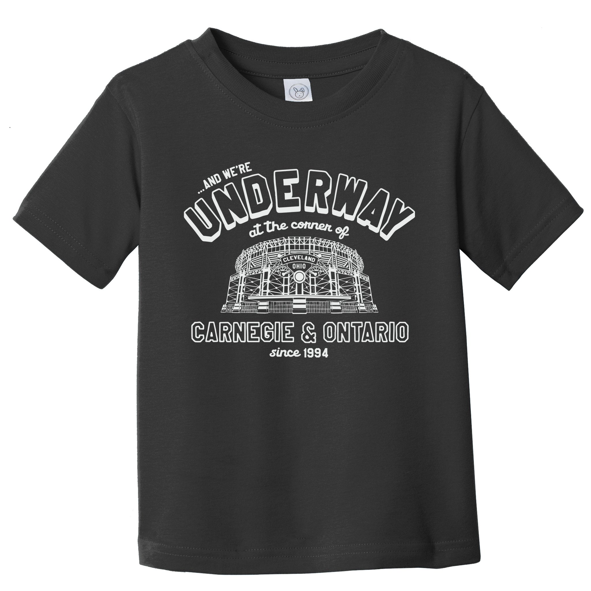 Underway At The Corner Of Carnegie & Ontario Since 1994 Toddler T-Shirt