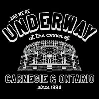 Underway At The Corner Of Carnegie & Ontario Since 1994 Kids T-Shirt