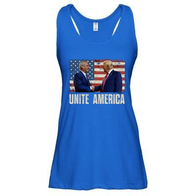 Unite America Trump Kennedy Jr 2024 For President Ladies Essential Flowy Tank