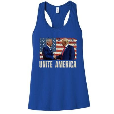 Unite America Trump Kennedy Jr 2024 For President Women's Racerback Tank