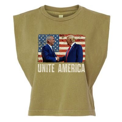 Unite America Trump Kennedy Jr 2024 For President Garment-Dyed Women's Muscle Tee