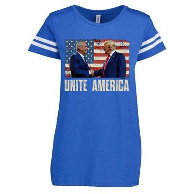 Unite America Trump Kennedy Jr 2024 For President Enza Ladies Jersey Football T-Shirt