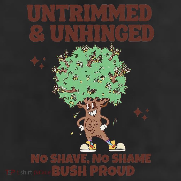 Untrimmed And Unhinged No Shave No Shame Bush Proud 25L Jumbo Tote