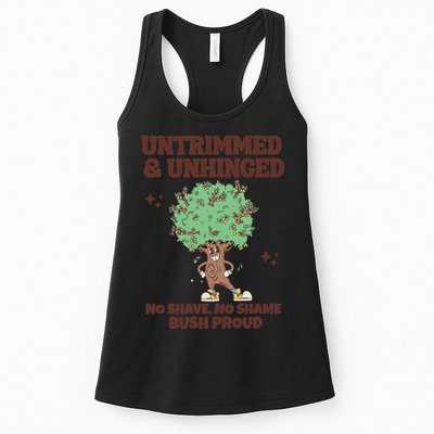 Untrimmed And Unhinged No Shave No Shame Bush Proud Womens Tank Top