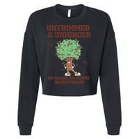 Untrimmed And Unhinged No Shave No Shame Bush Proud Cropped Pullover Crew