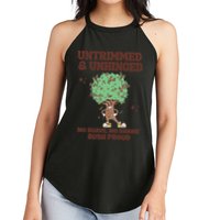 Untrimmed And Unhinged No Shave No Shame Bush Proud Women's Perfect Tri Rocker Tank