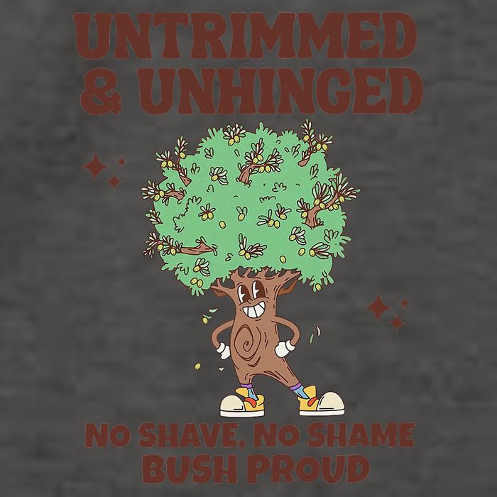 Untrimmed And Unhinged No Shave No Shame Bush Proud Vector Backpack