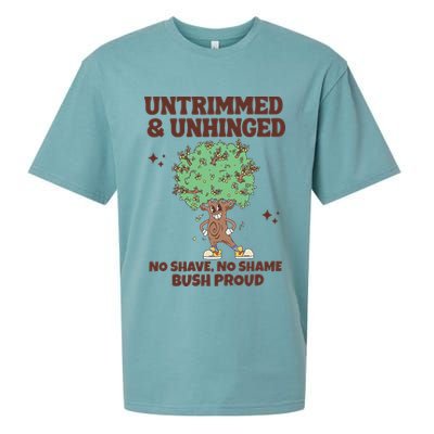 Untrimmed And Unhinged No Shave No Shame Bush Proud Sueded Cloud Jersey T-Shirt