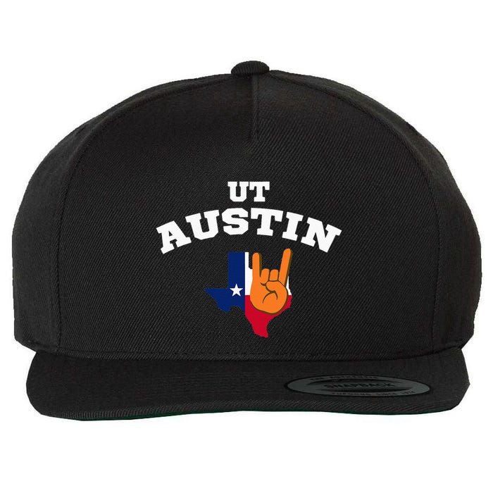 UT Austin  Wool Snapback Cap