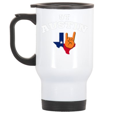 UT Austin  Stainless Steel Travel Mug