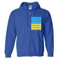 Ukrainian Alphabet Full Zip Hoodie