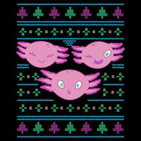 Ultimate Axolotl Ugly Christmas Mug