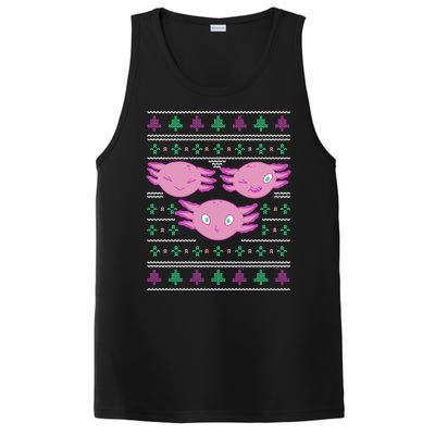 Ultimate Axolotl Ugly Christmas PosiCharge Competitor Tank