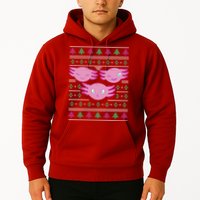 Ultimate Axolotl Ugly Christmas Hoodie