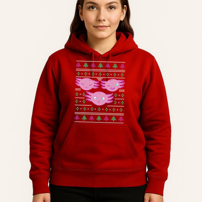 Ultimate Axolotl Ugly Christmas Hoodie