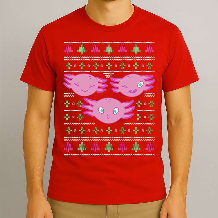 Ultimate Axolotl Ugly Christmas T-Shirt