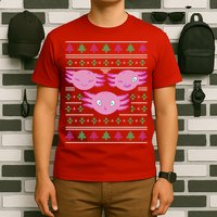 Ultimate Axolotl Ugly Christmas T-Shirt