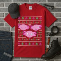 Ultimate Axolotl Ugly Christmas Tall T-Shirt