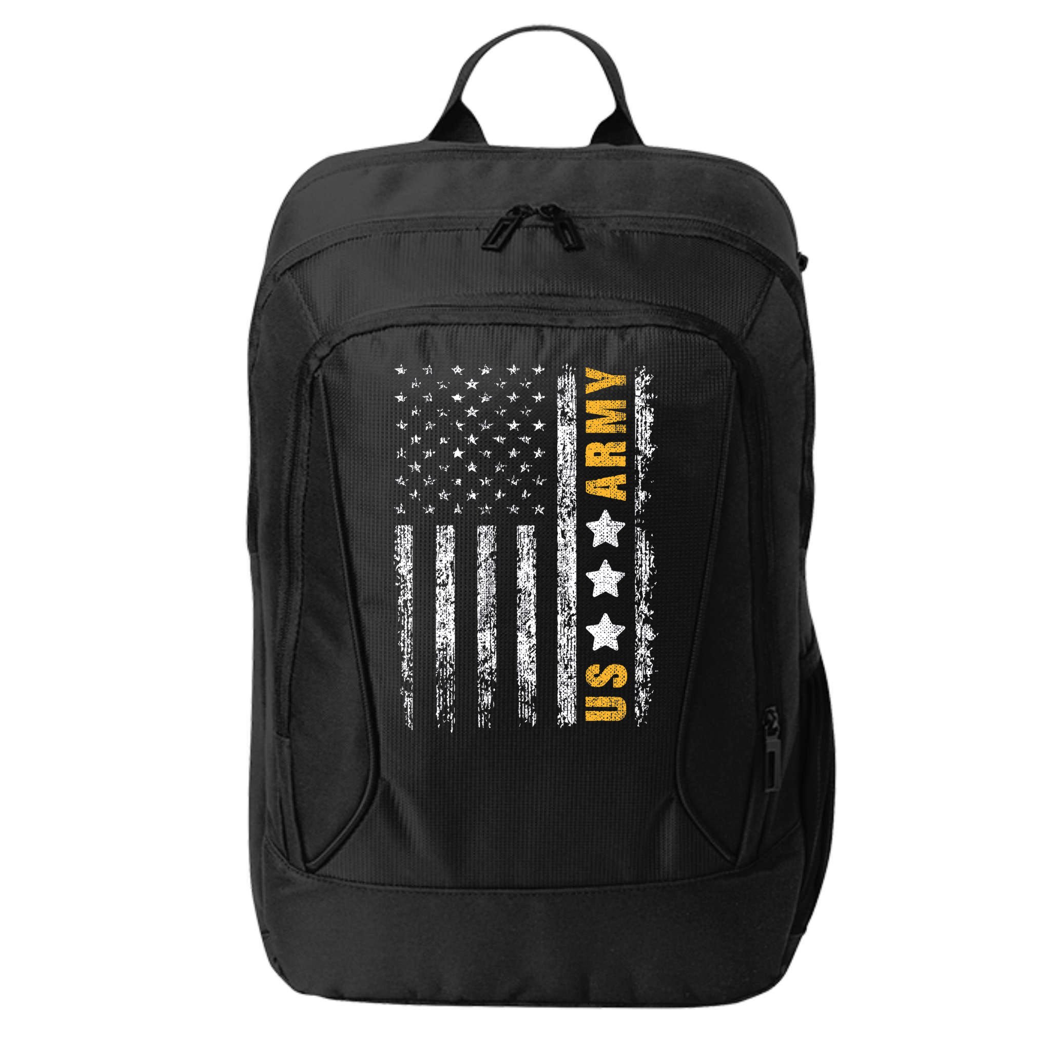US Army Usa Grunge Flag Army City Backpack