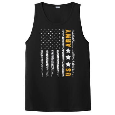 US Army Usa Grunge Flag Army PosiCharge Competitor Tank